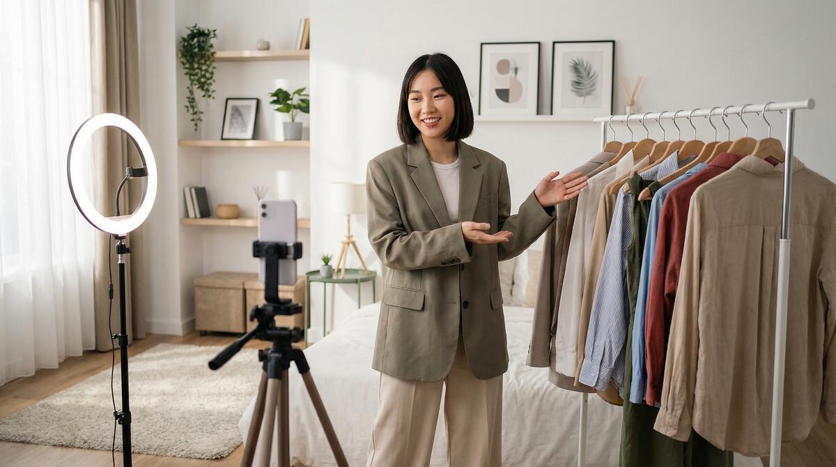 国产视频时尚穿搭视频